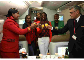 Kenya Airways Honors Tennis Star Angella Okutoyi After Historic Wimbledon Win