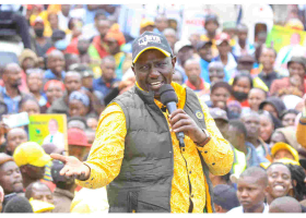Raila is Being Bankrolled By Covid-19 Billionaires, Ruto Says
