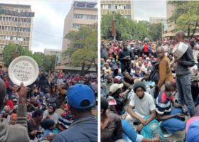 Hundreds of Kenyans Protest in Nairobi CBD over High Cost of Living 