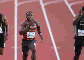 Kenya’s Ferdinand Omanyala Overcomes Jetlag to Qualify for 100m Semis in Oregon
