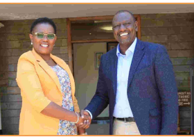 Meru Governor-Elect Kawira Mwangaza Joins Ruto's Kenya Kwanza Alliance 
