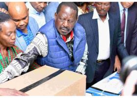 Raila Files a Petition at the Supreme Court Challenging Ruto's Victory 