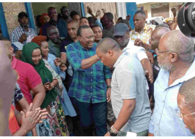 President Uhuru Makes First Public Appearance Since August 9th