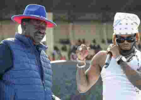 Singer Diamond Pockets Sh11 Million for a 10-minute Performance at Raila’s Final Rally 
