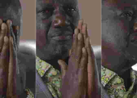Ruto Videotaped Crying Uncontrollably During a Prayer Session 