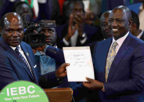 Ruto Declared President-Elect After Attaining 7.1 Million Votes 