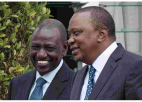 Ruto Speaks to President Kenyatta for the First Time in Months 