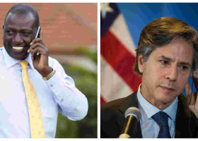 President-Elect Ruto Holds Discussions with US Secretary of State Anthony Blinken 