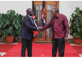 Uhuru Finally Congratulates President-Elect William Ruto