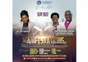 Glorious Manifestations Gathering: Sep 23rd - 25th, 2022 in Chelmsford, MA
