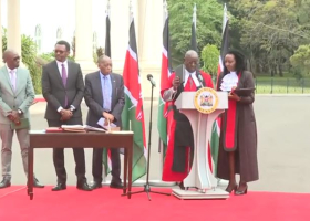 Ruto Presides over the Swearing-in of Six Judges Rejected by Uhuru