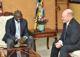 US Senator Chris Coons in Kenya for Talks with Political Leadership 