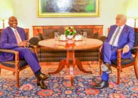 Ruto Holds Talks with German President Frank-Walter Steinmeier in Berlin