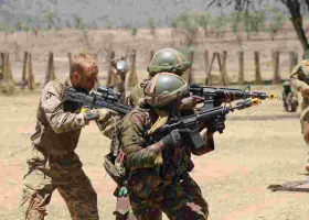 KDF Celebrates UK Trained Kenyan Marines in Landmark Achievement 
