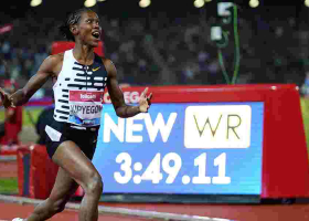 Kipyegon Breaks World 1500M Record in Florence, Italy