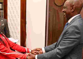 President Ruto Hosts Omanyala, Kipyegon for Breakfast at State House