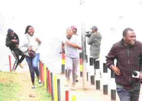 Former Chief Justice Willy Mutunga Teargassed in Nairobi