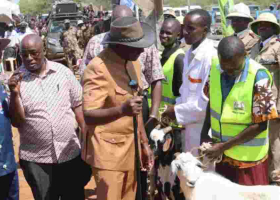 Ruto and Gachagua Acquire 1,000 Goats for Sh15 Million at Kimalel Goat Auction