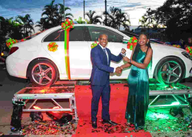 Username Investments Rewards Top Performer with a Dream Car during the 5th Annual Thimini Awards