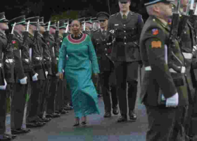 Kenyan Ambassador Receives High-Profile Irish Military Reception