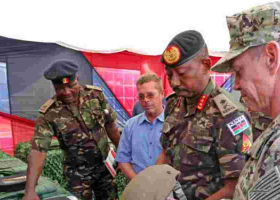 KDF Receives Sh223 Million Worth of Military Gear from the US