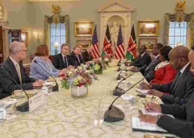 Mudavadi, US Secretary of State Blinken Discuss Regional Stability in Washington