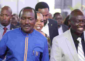 Kalonzo, Kioni Vow to Defend Gachagua Against Impeachment
