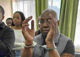 Jimi Wanjigi Confronts Officers During Arrest at DCI Headquarters