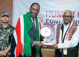 MCSK CEO Ezekiel Mutua Honored with Leadership Award in Nepal