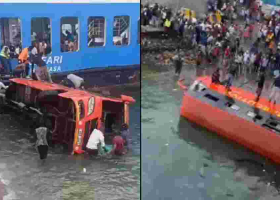 Nine Injured as Ukunda-Nairobi Bus Plunges into Indian Ocean