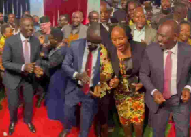 President Ruto Dances 'Kasongo' at Kisii State Lodge New Year Celebration