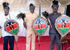 Ruto, Museveni Honored as Luo elders in Siaya Cultural Event