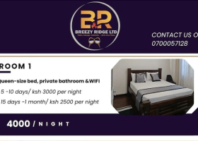 Traveling to Kenya? Rooms Available in Nairobi at Discounted Rates