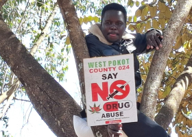 Eldoret Man Spends 48 Hours on Tree to Campaign Against Drug Abuse