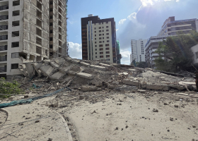 Two Feared Dead After Building Under Construction Collapses in South C