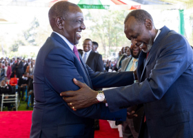 President Ruto Meets Muhoho Kenyatta at State House