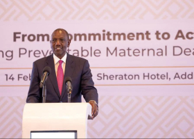 William Ruto Calls for Urgent Action to End Preventable Maternal Deaths