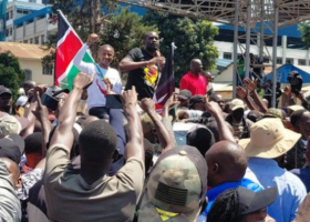 Sifuna Urges Calm After Teargas Hits Linda Mwananchi Rally in Kakamega