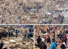 Outrage as Nairobi County Demolishes Parts of Gikomba Market