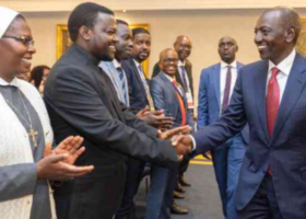 “Mumeskia Power?” Ruto’s Joke Delights Diaspora Crowd in Italy