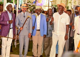 President Ruto Joins Political and Business Leaders at Karen Blixen Wedding