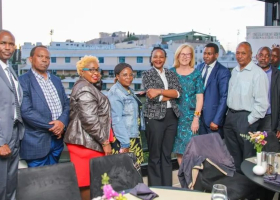 PS Roseline Njogu Holds Talks With Kenyan Diaspora Leaders in Greece