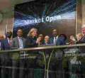 President Uhuru Rings the Bell to Open Shares Trading at London Stock Exchange