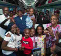 President Kenyatta Surprises Commuters As He Boards SGR Passenger Train Madaraka Express to Mombasa