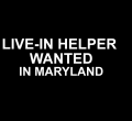 Live-in Nanny Wanted in Maryland