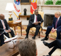 Uhuru Meets Trump at the White House 