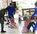 Uproar as Police are Pictured Brutalizing Nairobi MCA Mutheu Musyimi