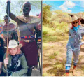 American Queen of Pop Madonna Visits Kenya with Boyfriend Ahlamalik Williams