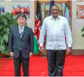 Uhuru Hosts Visiting Japan Foreign Affairs Minister at State House, Nairobi 