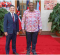 Uhuru Bids Farewell to Outgoing US Ambassador to Kenya Kyle McCarter